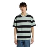 DICKIES EMBROIDERY STRIPE T-SHIRT JADEITE