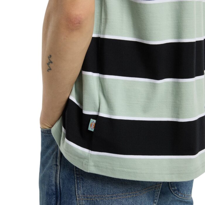 DICKIES EMBROIDERY STRIPE T-SHIRT JADEITE - Εικόνα 3