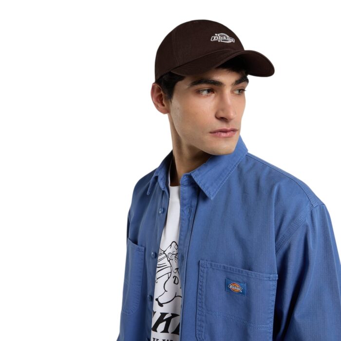 DICKIES ESSENTIAL DAD CAP CHOCOLATE BROWN - Image 4