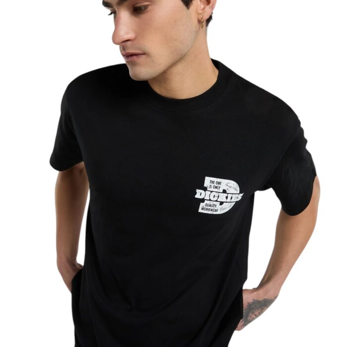 DICKIES MINDEN T-SHIRT BLACK - Image 3