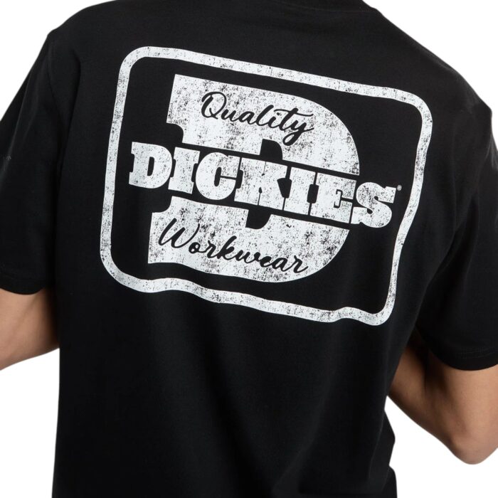 DICKIES MINDEN T-SHIRT BLACK - Image 4