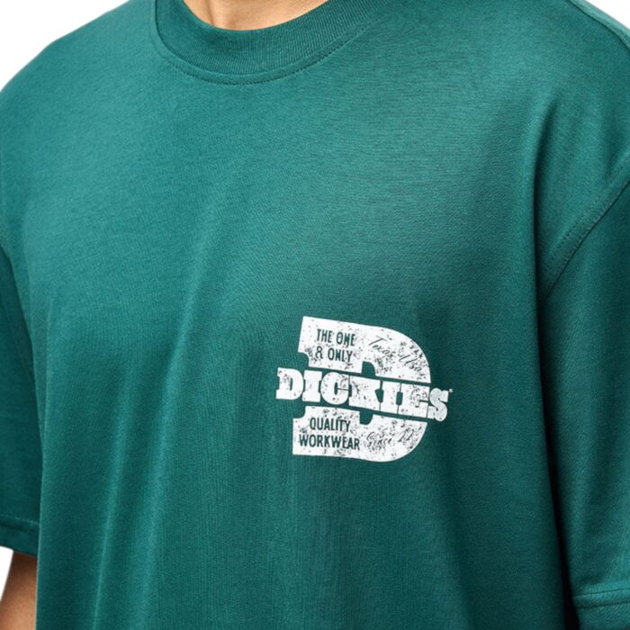 DICKIES MINDEN T-SHIRT DARK GREEN - Image 5