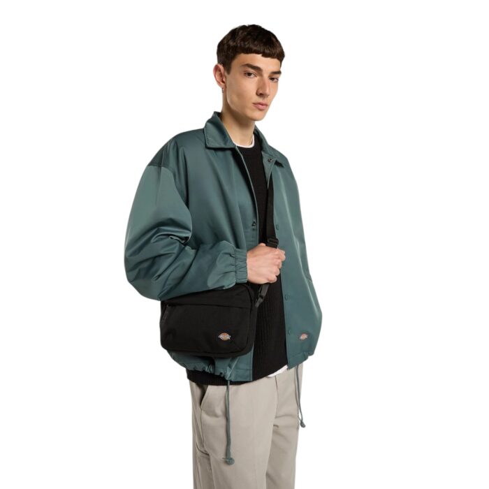 DICKIES MOREAUVILLE MESSENGER BAG BLACK - Image 6