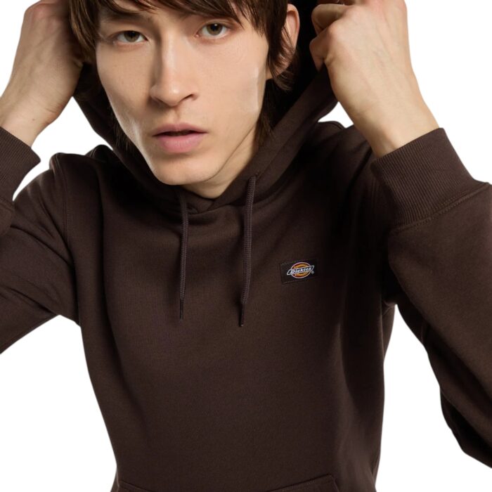 DICKIES OAKPORT HOODIE CHOCOLATE BROWN - Εικόνα 3