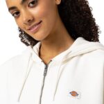 DICKIES OAKPORT WOMEN ZIP HOODIE ECRU - Image 3