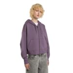 DICKIES OAKPORT WOMEN ZIP HOODIE VINTAGE VIOLET