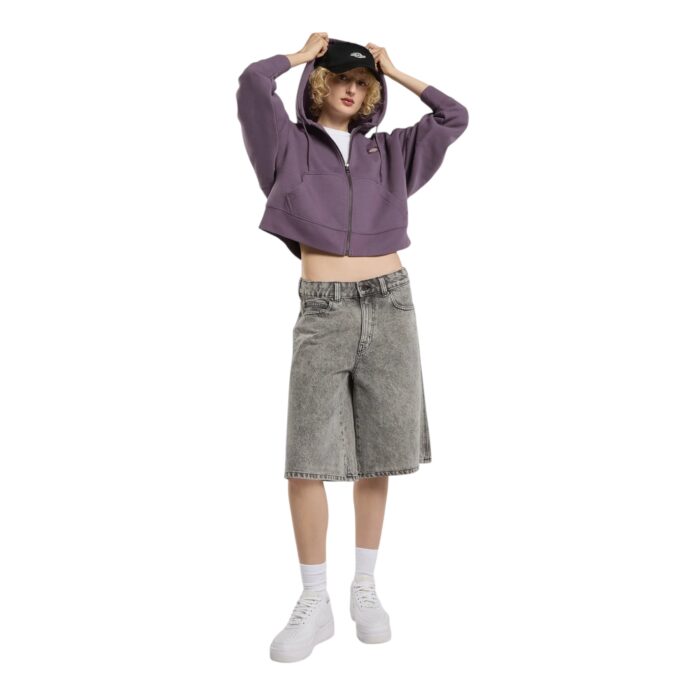 DICKIES OAKPORT WOMEN ZIP HOODIE VINTAGE VIOLET - Image 5