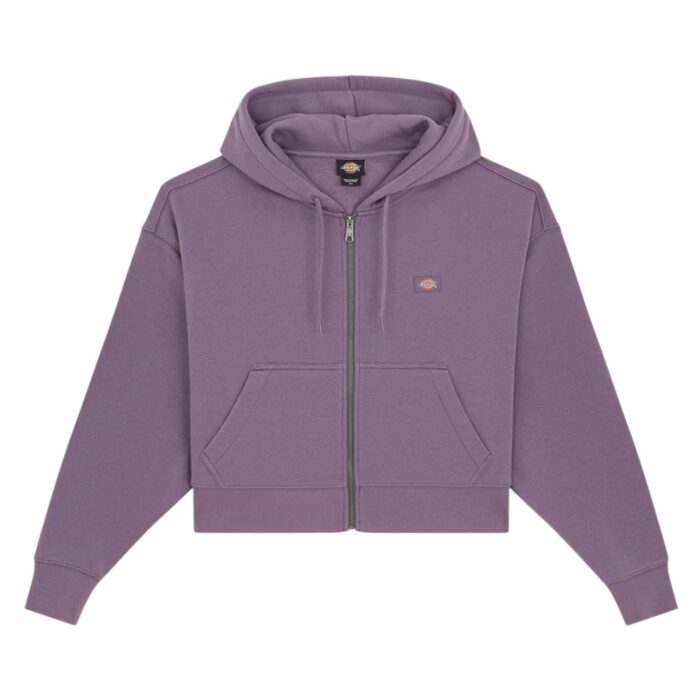 DICKIES OAKPORT WOMEN ZIP HOODIE VINTAGE VIOLET - Image 6