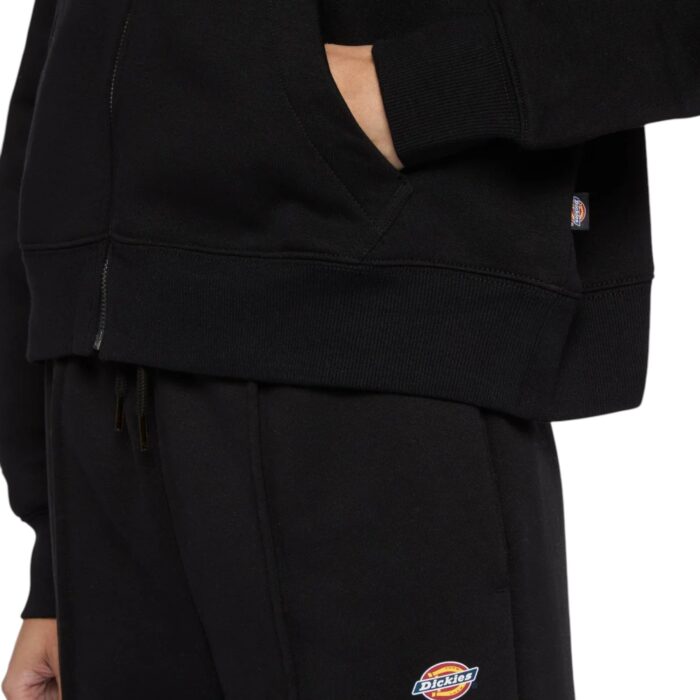 DICKIES OAKPORT WOMEN ZIP HOODIE WOMEN BLACK - Image 5
