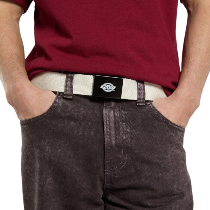DICKIES ORCUTT WEB BELT ECRU - Image 3