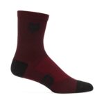 FOX 6 RANGER SOCKS DARK MAROON