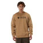 FOX ABSOLUTE CREW SWEATSHIRT BROWN SUGAR