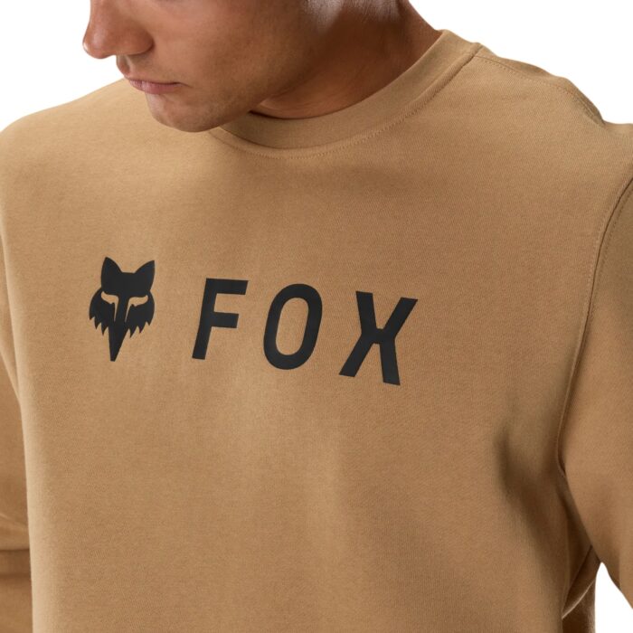 FOX ABSOLUTE CREW SWEATSHIRT BROWN SUGAR - Image 3
