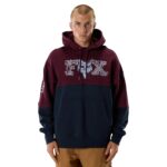 FOX ABYSS HOODIE DARK MAROON - Image 3