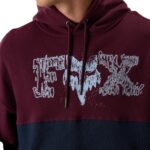 FOX ABYSS HOODIE DARK MAROON - Image 6