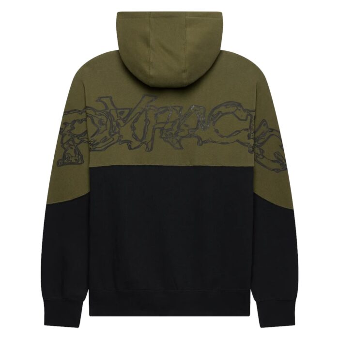 FOX ABYSS HOODIE OLIVE GREEN - Image 2