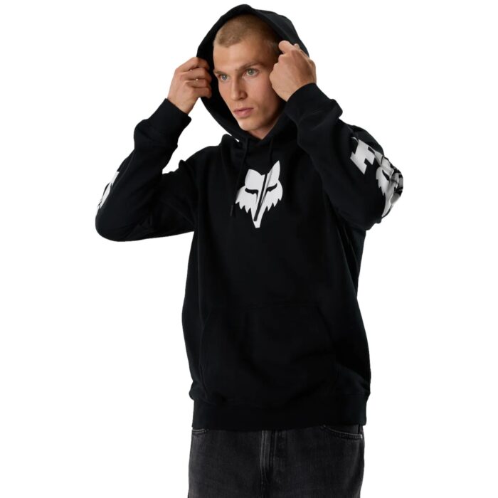 FOX APEX HOODIE BLACK - Image 5