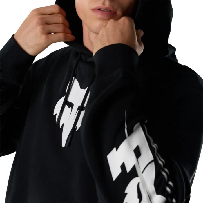 FOX APEX HOODIE BLACK - Image 8