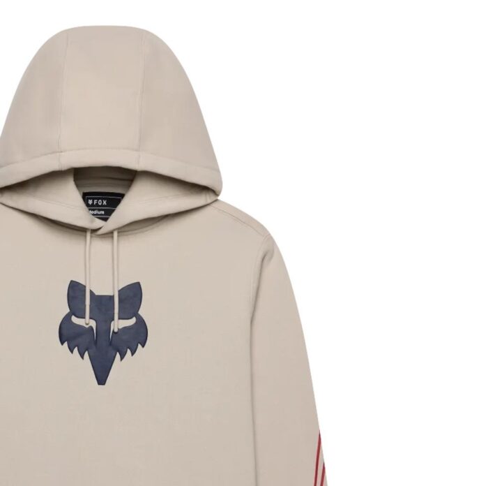 FOX APEX HOODIE CHALK WHITE - Εικόνα 3