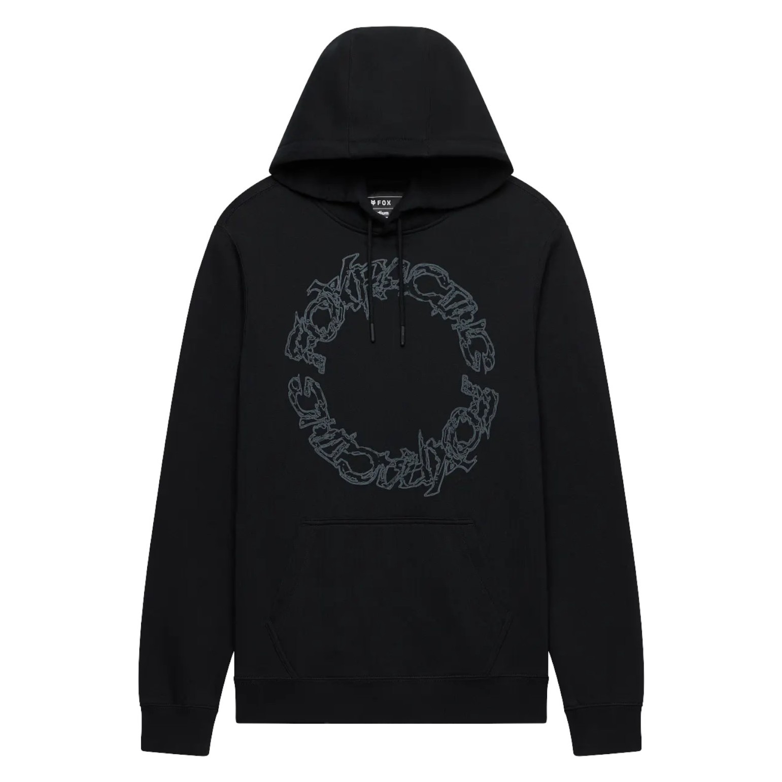FOX SLOWBURN HOODIE BLACK 39802-001 M L XL 79E 1 (1)-Photoroom FOX SLOWBURN HOODIE BLACK - Εικόνα 1