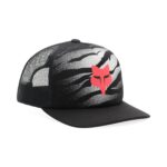 FOX YOUTH ROOTED MESH TRUCKER HAT BLACK