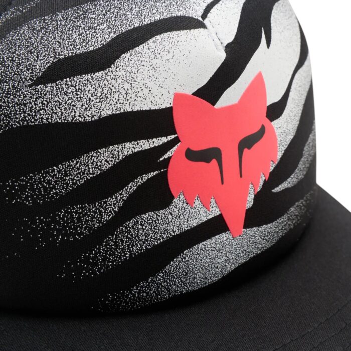 FOX YOUTH ROOTED MESH TRUCKER HAT BLACK - Image 3