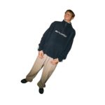 RUSTY BLIZZARD QUARTER ZIP POLAR FLEECE NAVY BLUE - Εικόνα 4