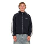 RUSTY LOCK OUT HOODED JACKET BLACK