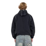 RUSTY LOCK OUT HOODED JACKET BLACK - Εικόνα 2