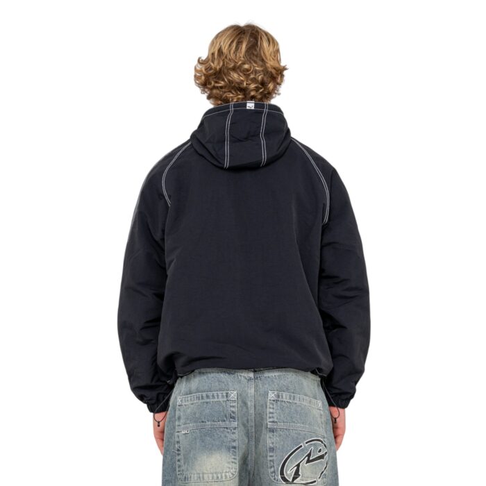 RUSTY LOCK OUT HOODED JACKET BLACK - Εικόνα 2