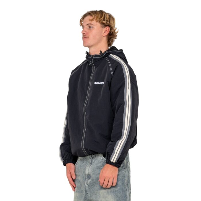 RUSTY LOCK OUT HOODED JACKET BLACK - Εικόνα 3