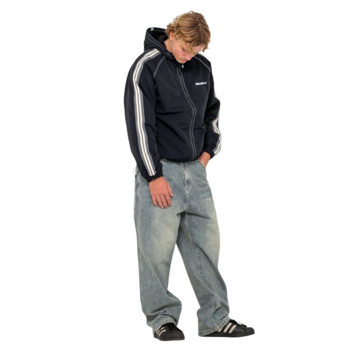RUSTY LOCK OUT HOODED JACKET BLACK - Εικόνα 4