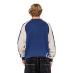 RUSTY ROLL SAFE BOXY KNITTED CREW DARK BLUE - Εικόνα 2