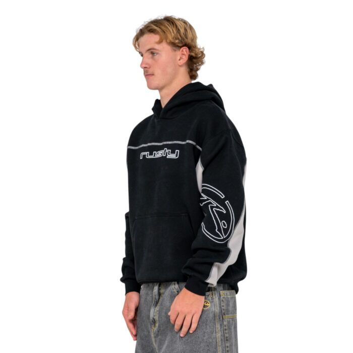 RUSTY TITAN HOODIE BLACK - Εικόνα 3