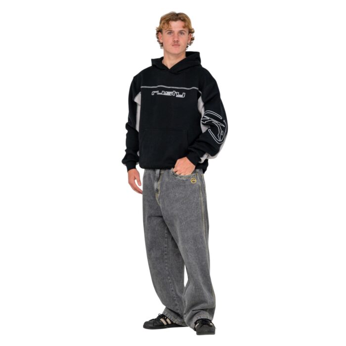 RUSTY TITAN HOODIE BLACK - Εικόνα 4