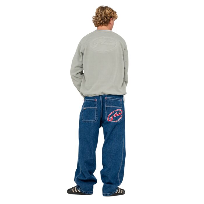 RUSTY TURBO BAGGY JEAN DEEP SEA BLUE - Εικόνα 4