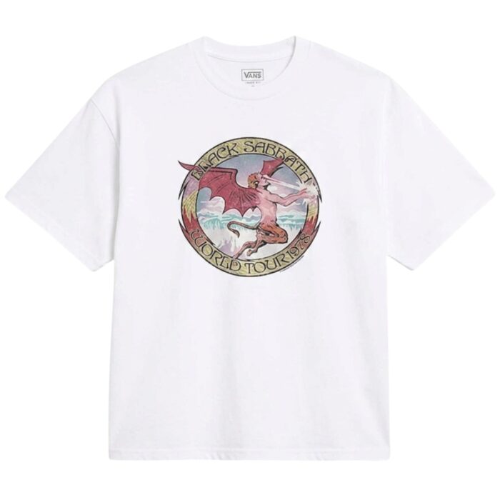 VANS BLACK SABBATH OBI T-SHIRT WHITE - Εικόνα 2
