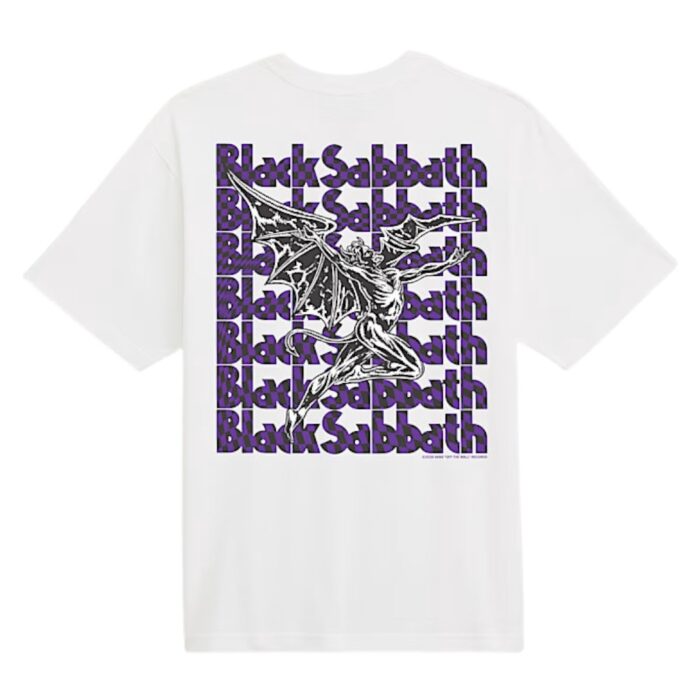 VANS BLACK SABBATH T-SHIRT WHITE - Εικόνα 4