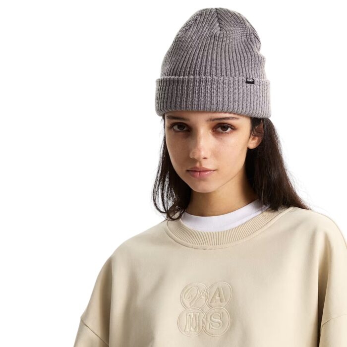 VANS CORE BASIC CUFF BEANIE HEATHER GREY - Image 4