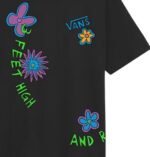 VANS DE LA SOUL 3 FE T-SHIRT BLACK - Εικόνα 3