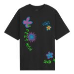 VANS DE LA SOUL 3 FE T-SHIRT BLACK - Εικόνα 2