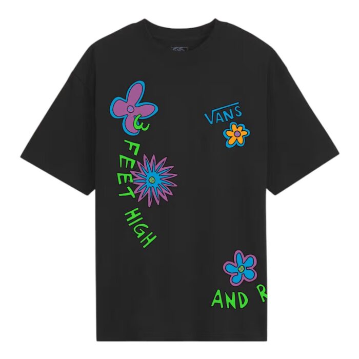 VANS DE LA SOUL 3 FE T-SHIRT BLACK - Εικόνα 2