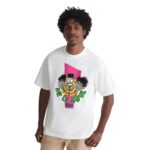 VANS DE LA SOUL PLUGS T-SHIRT WHITE