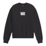 VANS STRETCH LOGO CREW SWEATSHIRT BLACK - Εικόνα 3