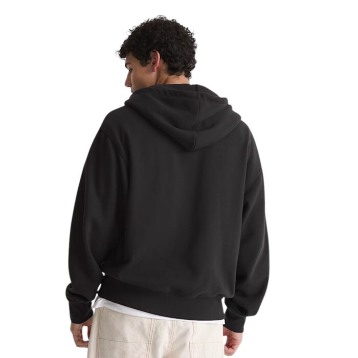 VANS STRETCH LOGO FULL ZIP HOODIE BLACK - Εικόνα 2