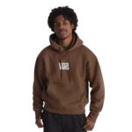 VANS STRETCH LOGO HOODIE VINTAGE COCOA BROWN