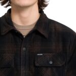 VOLCOM BOWERED II FLEECE SHIRT CACAO - Image 5