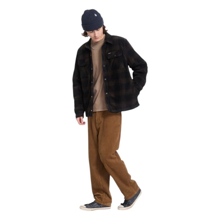 VOLCOM BOWERED II FLEECE SHIRT CACAO - Image 7