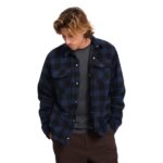 VOLCOM BOWERED II FLEECE SHIRT MARINE - Image 3
