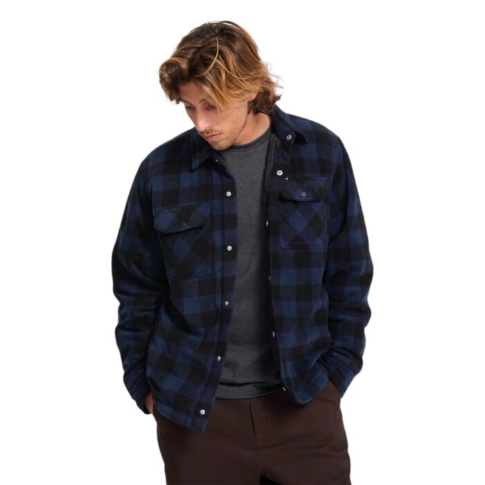 VOLCOM BOWERED II FLEECE SHIRT MARINE - Image 3